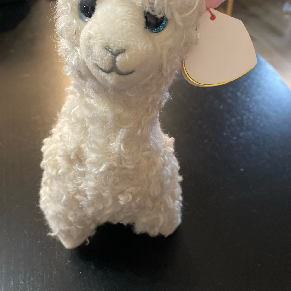 Ty Fluffy White Plush Toy